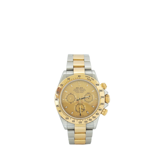Rolex Steel & Gold Cosmograph Daytona 40mm Watch