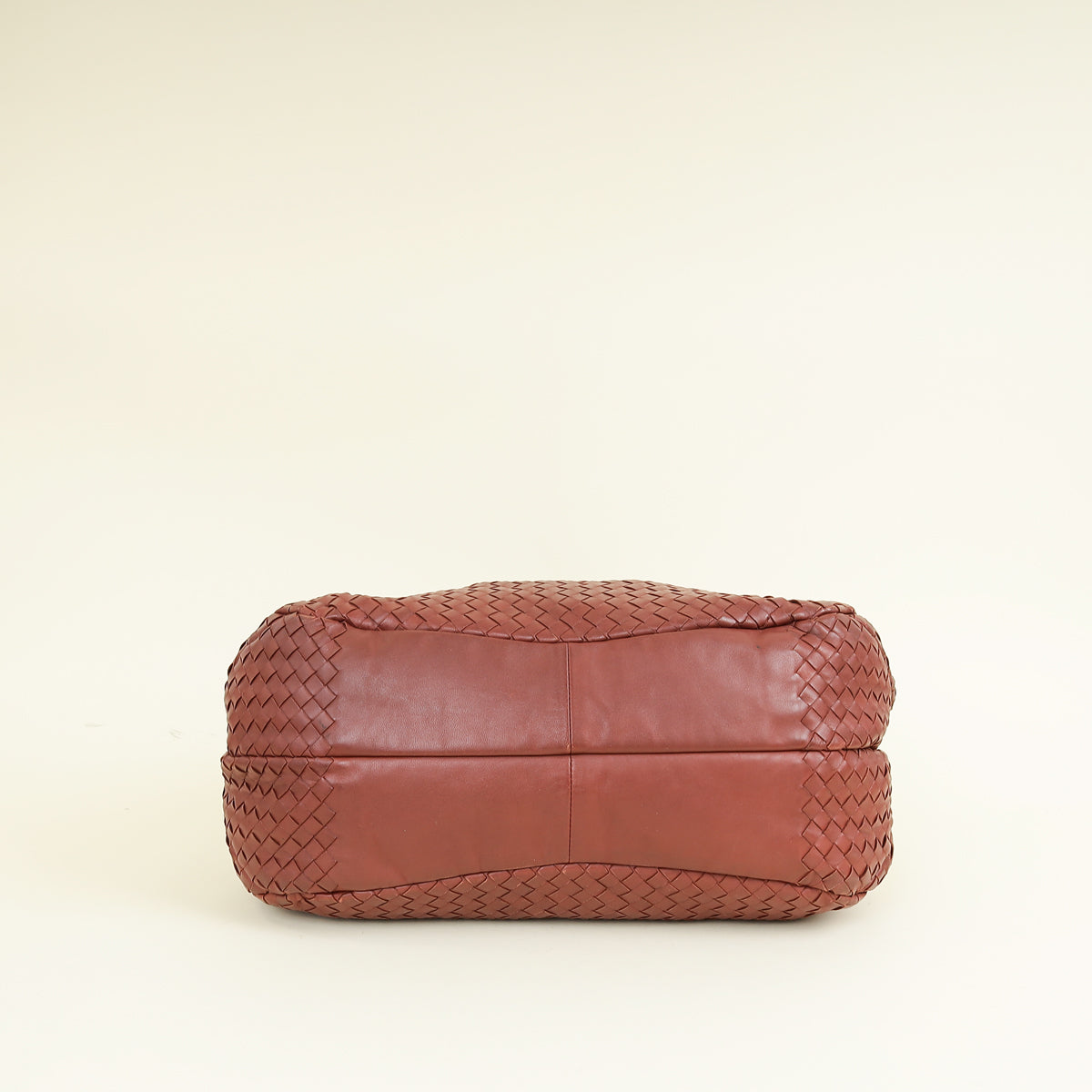 Bottega Veneta Red Brown Intrecciato Hobo Large Campana Bag – THE 