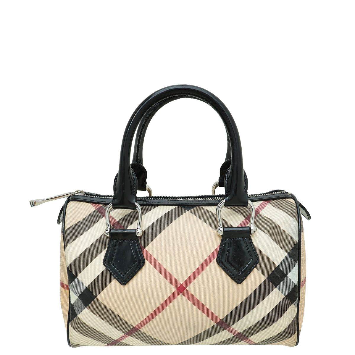 Burberry Nova Check Black Boston Bag – THE CLOSET Burberry Nova Check Black Boston Bag – THE CLOSET