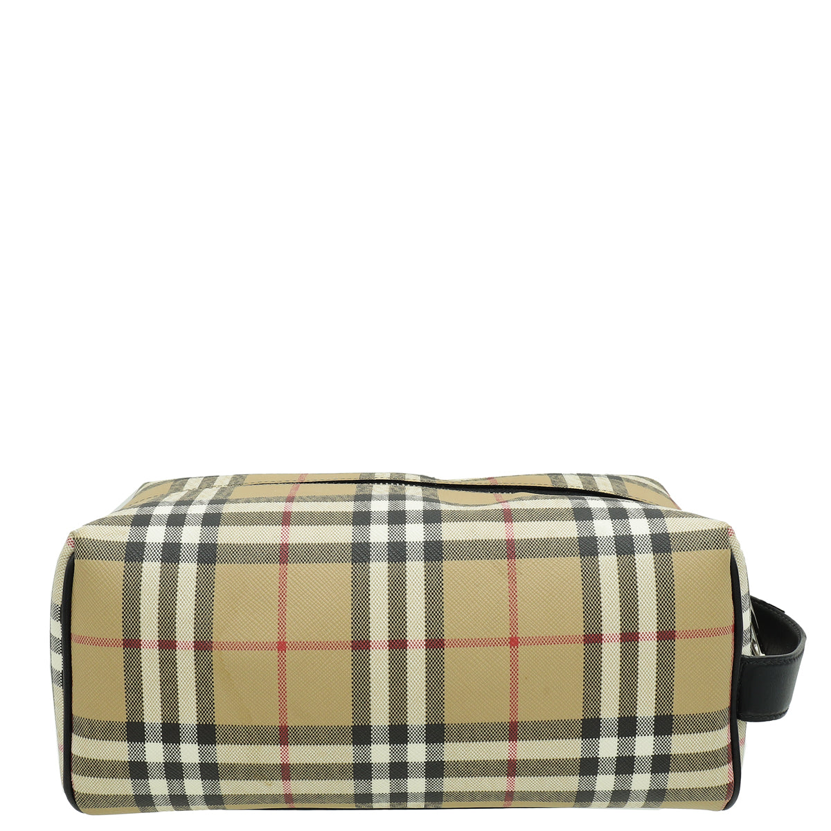 Burberry Beige Multicolor Vintage Check Travel Pouch – THE CLOSET