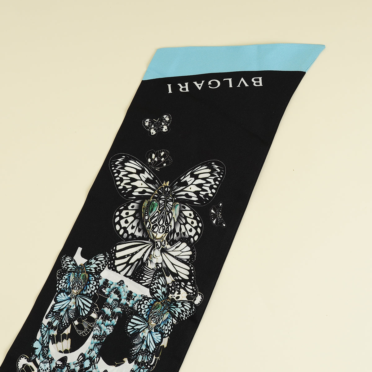 Bvlgari Black Multicolor X Mary Katrantzou Silk Maxi Shelley