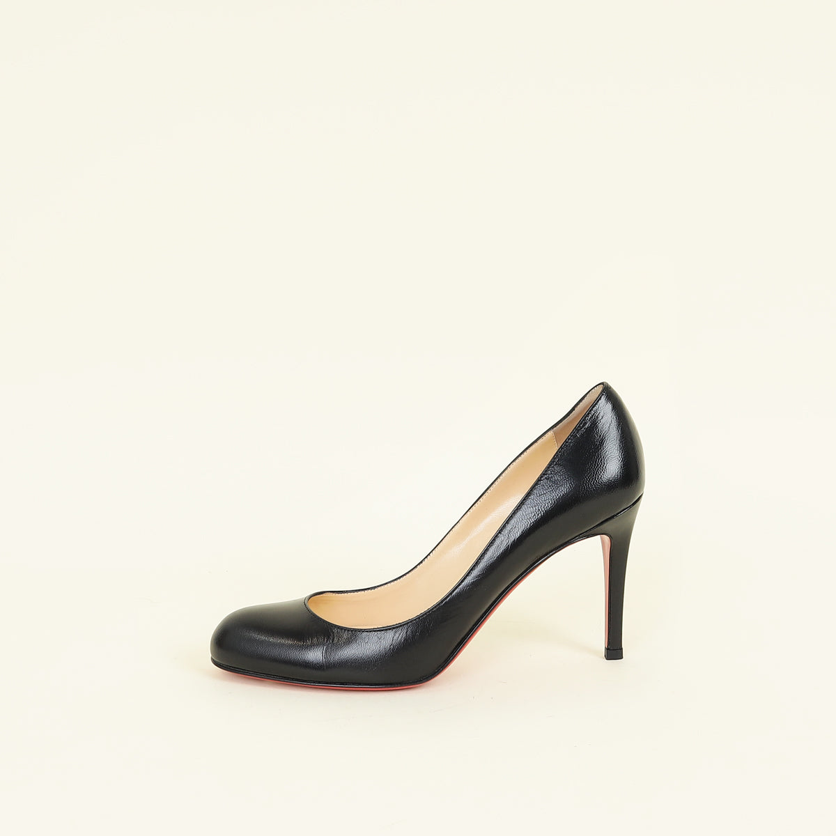 Christian Louboutin Black Simple Pump 38 – THE CLOSET