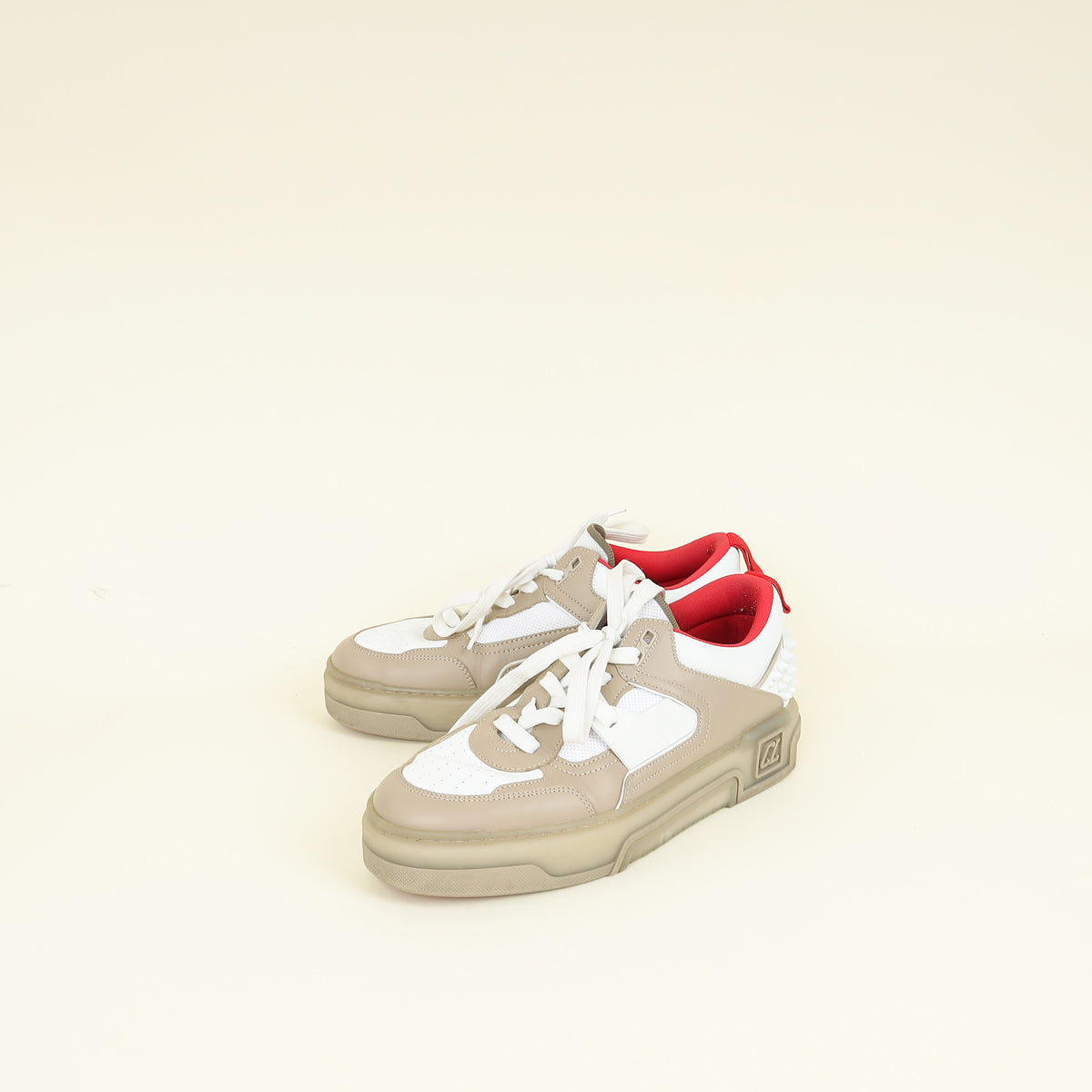 Christian Louboutin Bicolor Astroloubi Low-top Sneakers 41 | Pre 