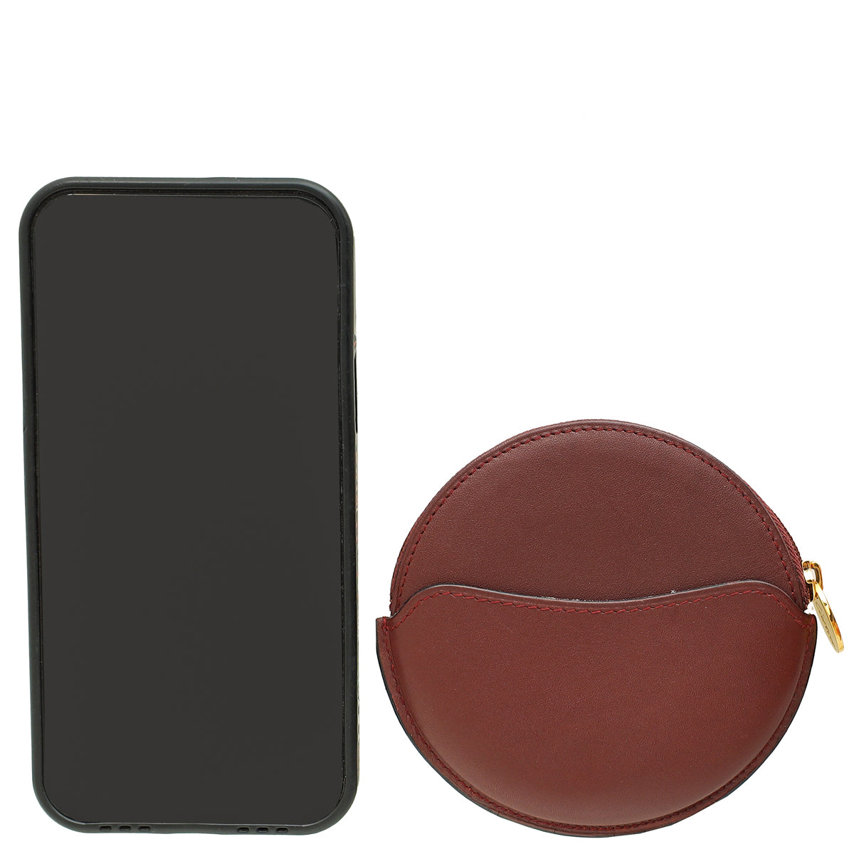 Cartier Burgundy Must de Cartier Round Coin Purse – THE CLOSET
