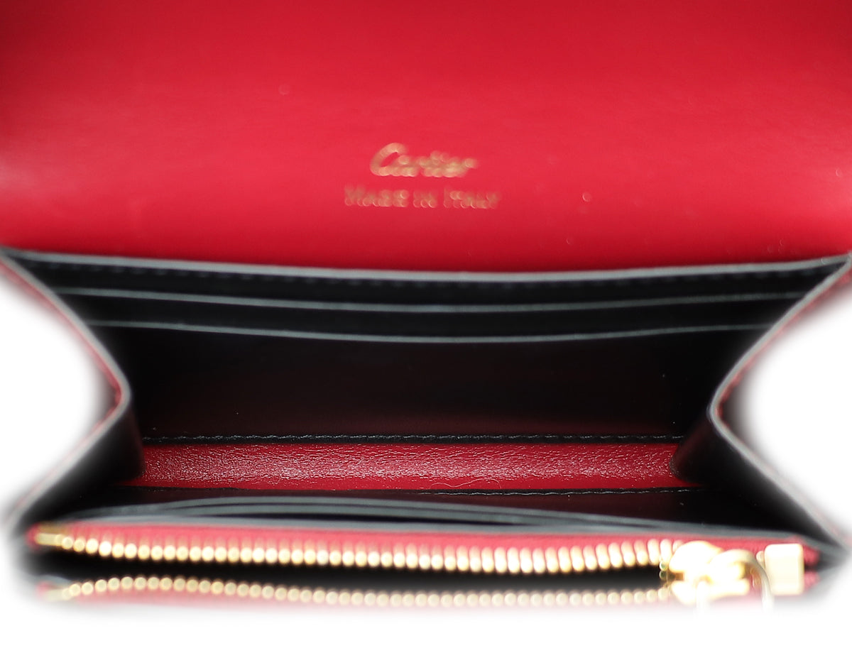 Cartier Cherry Red C De Cartier Mini Wallet