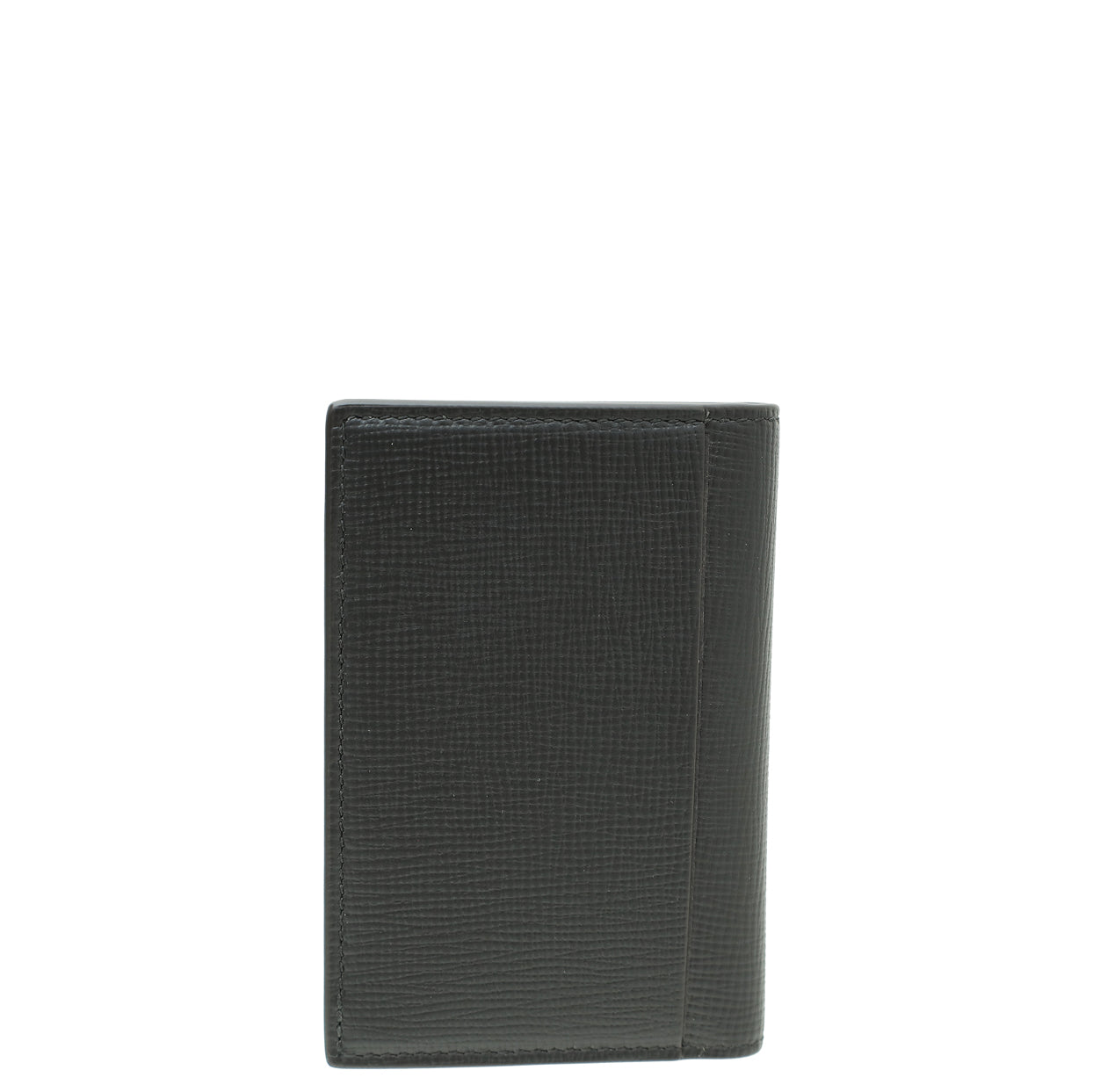 Cartier Black Losange Four-Credit Card Holder W/ EZP Initials