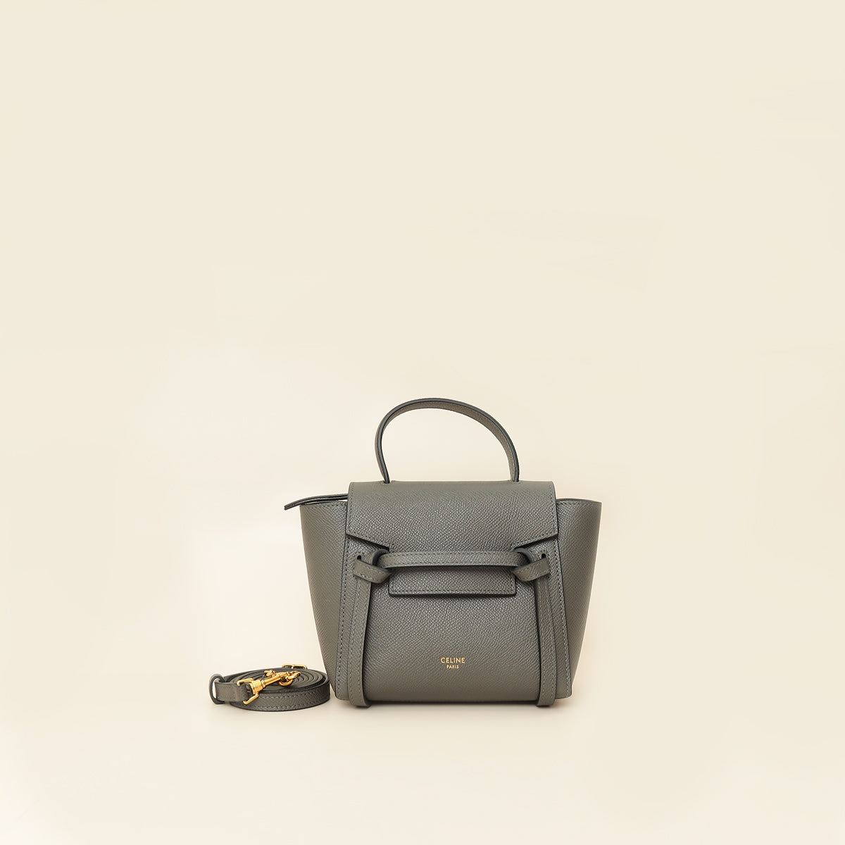 Celine Dark Grey Pico Belt Bag – THE CLOSET
