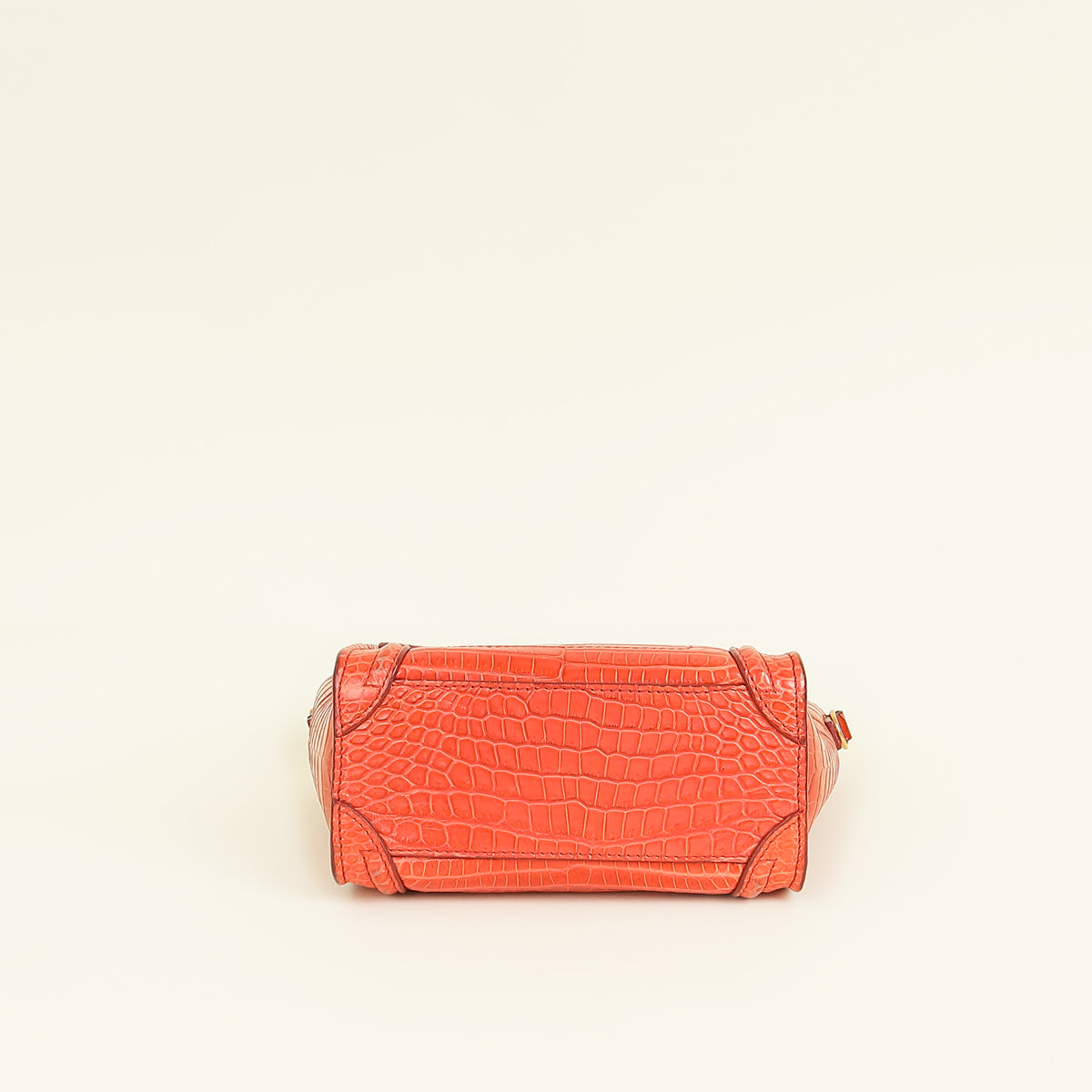 Celine Orange Crocodile Nano Luggage Bag – THE CLOSET