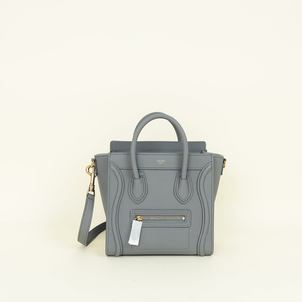 Celine Grey Nano Luggage Bag – THE CLOSET
