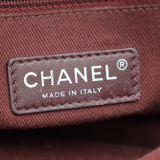 Chanel Navy Blue CC Wool Paris-Salzburg Edelweiss Flap Bag
