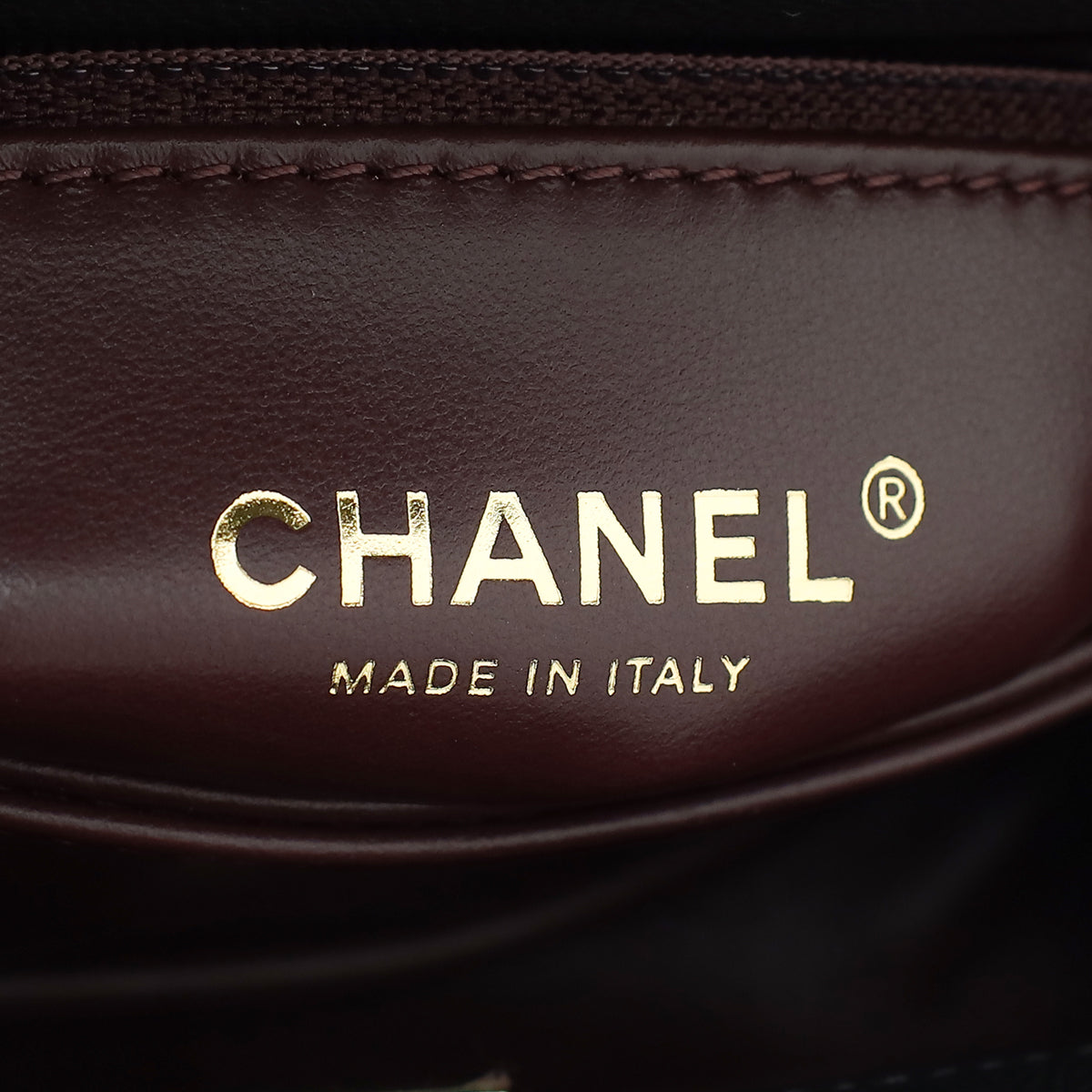 Chanel Black CC Coco Handle Lizard Handle Mini Bag