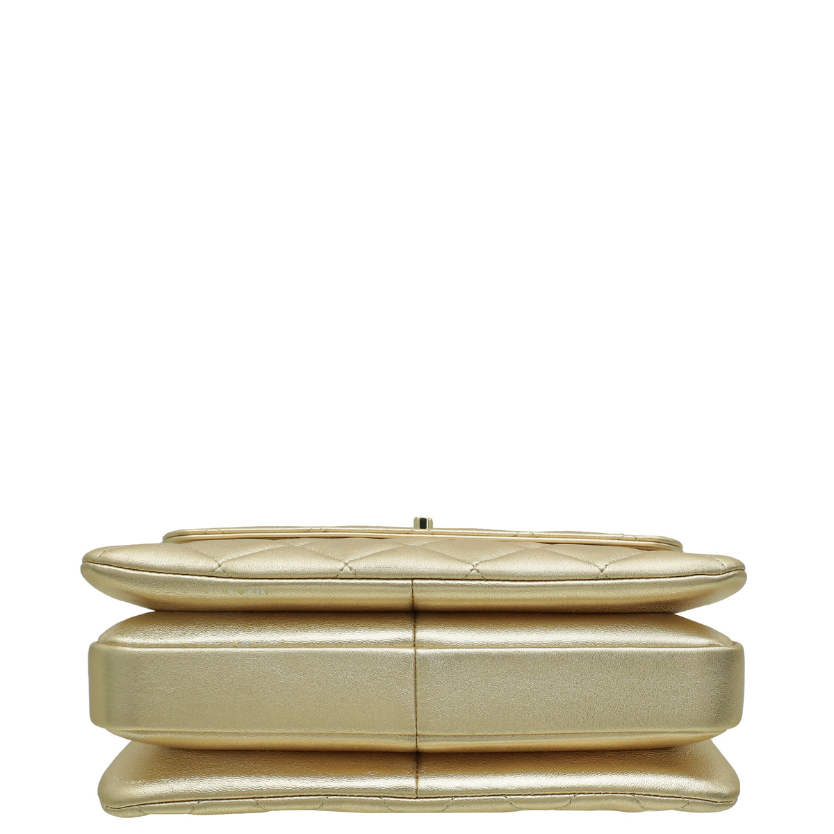 Chanel Metallic Gold CC Trendy Flap Bag – THE CLOSET