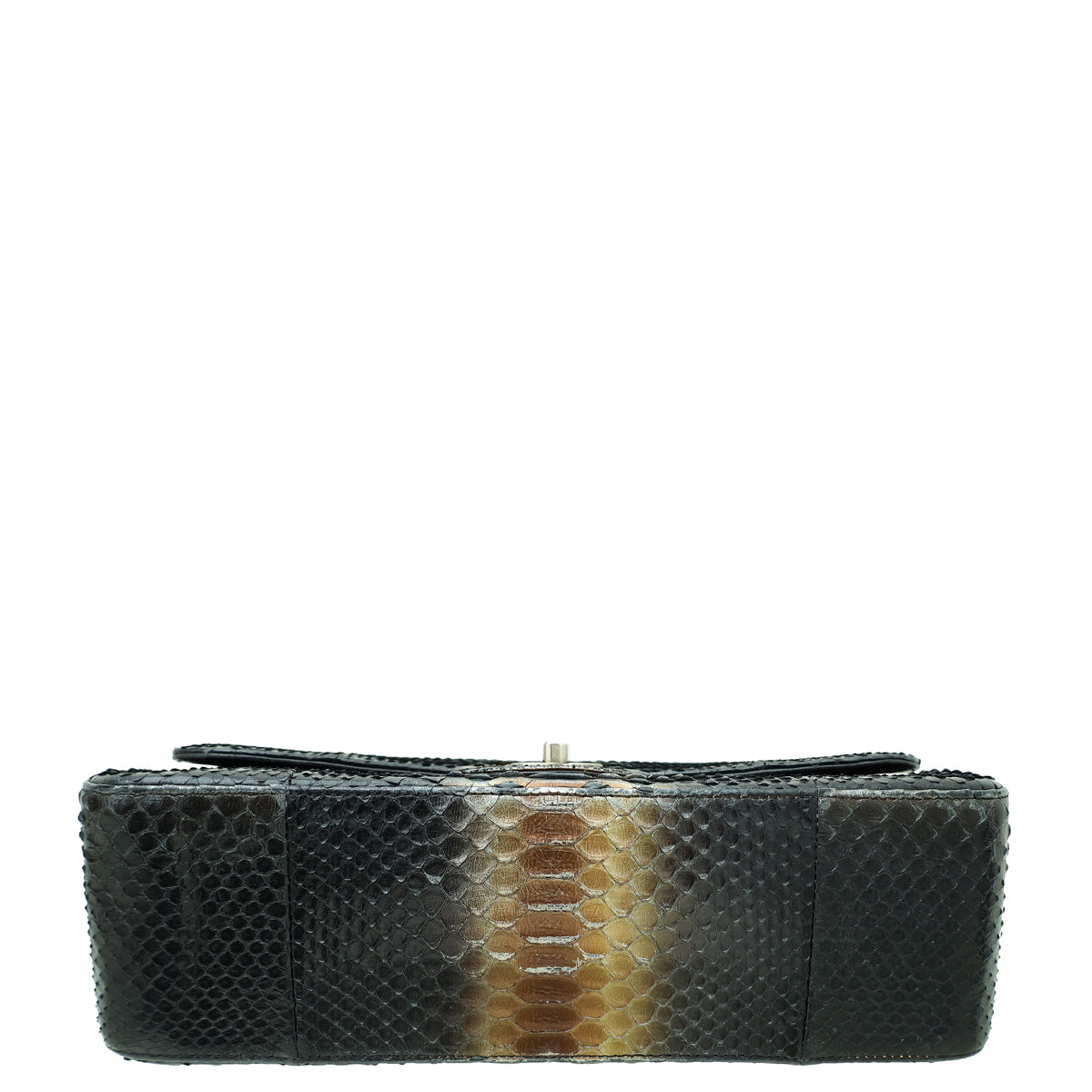 Chanel Bicolor CC Classic Python Double Flap Jumbo Bag – THE CLOSET