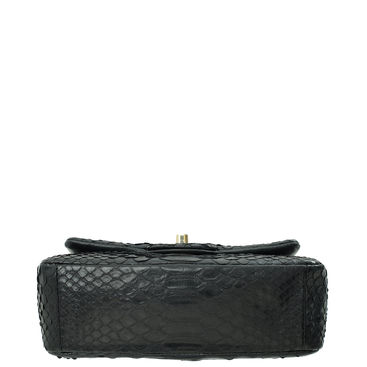 Chanel Black Classic Python Mini Rectangular Flap Bag – THE CLOSET