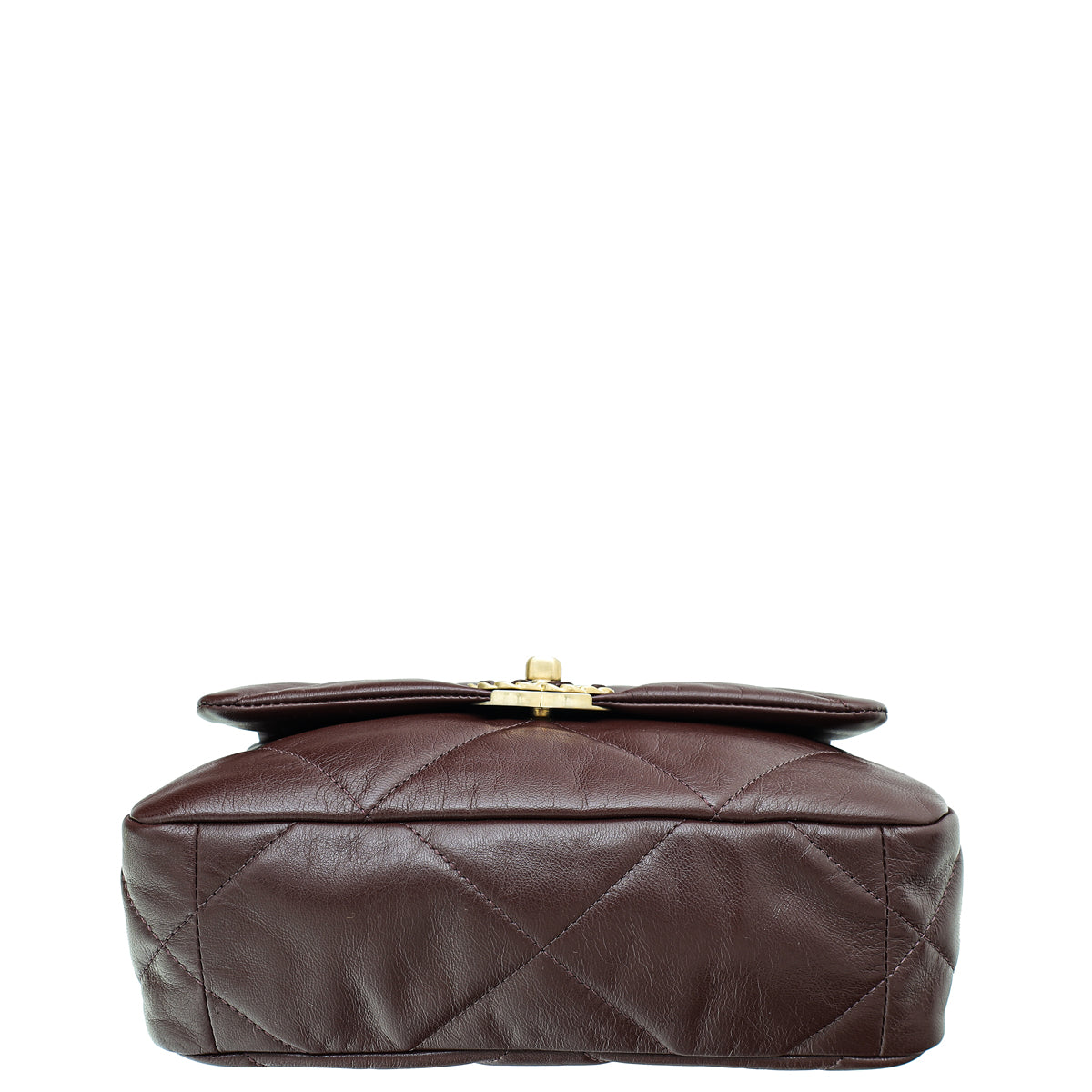 Chanel Chocolate Brown CC 19 Small Bag – THE CLOSET
