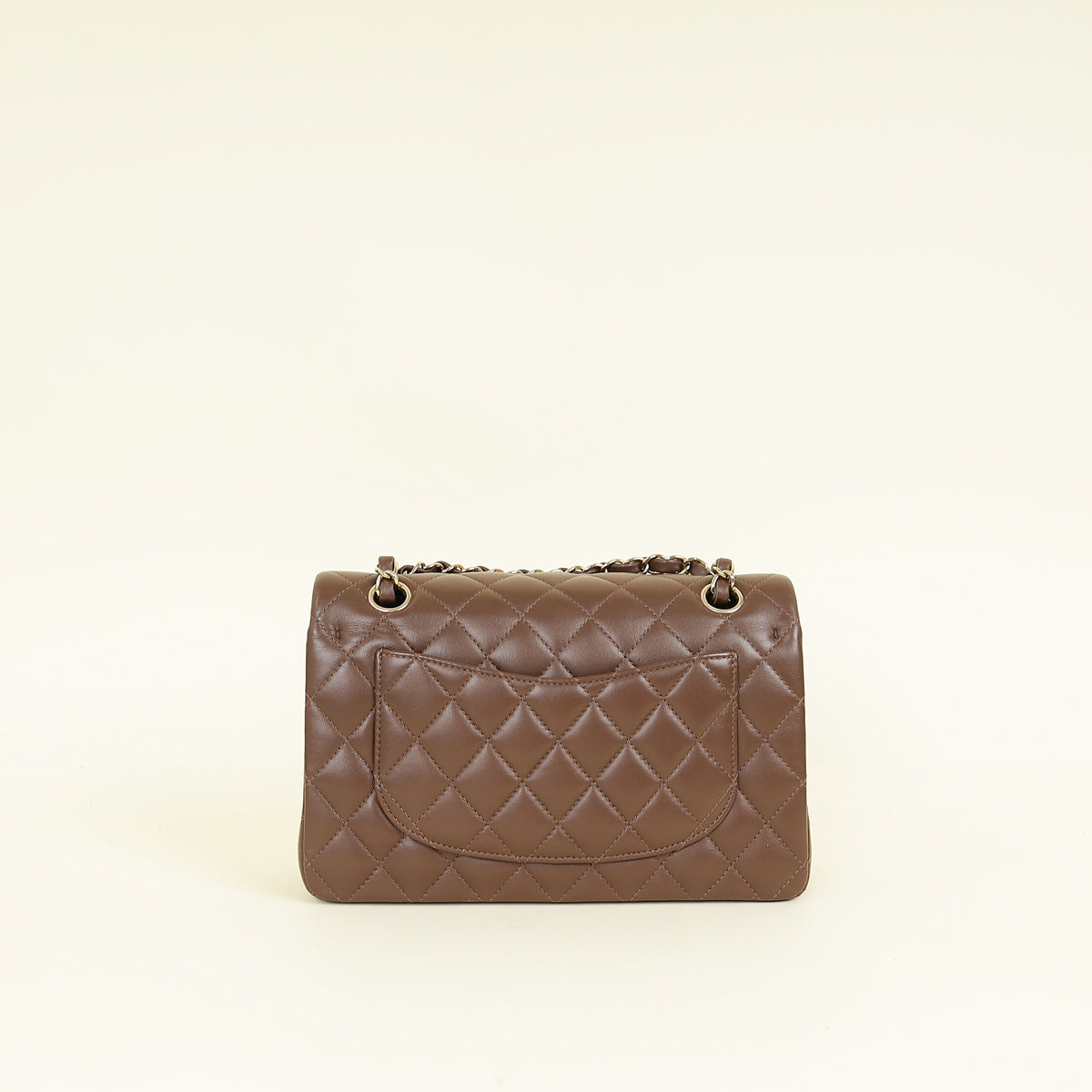 Chanel Brown CC Classic Double Flap Small Bag | Pre-Owned The