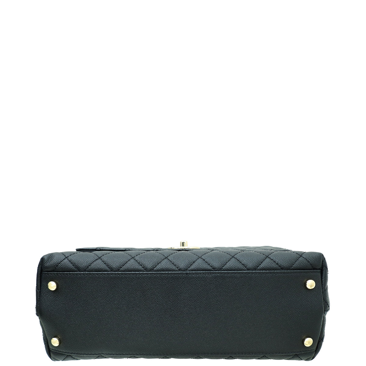 Chanel Black CC Coco Handle Flap Bag W/ Twilly – THE CLOSET