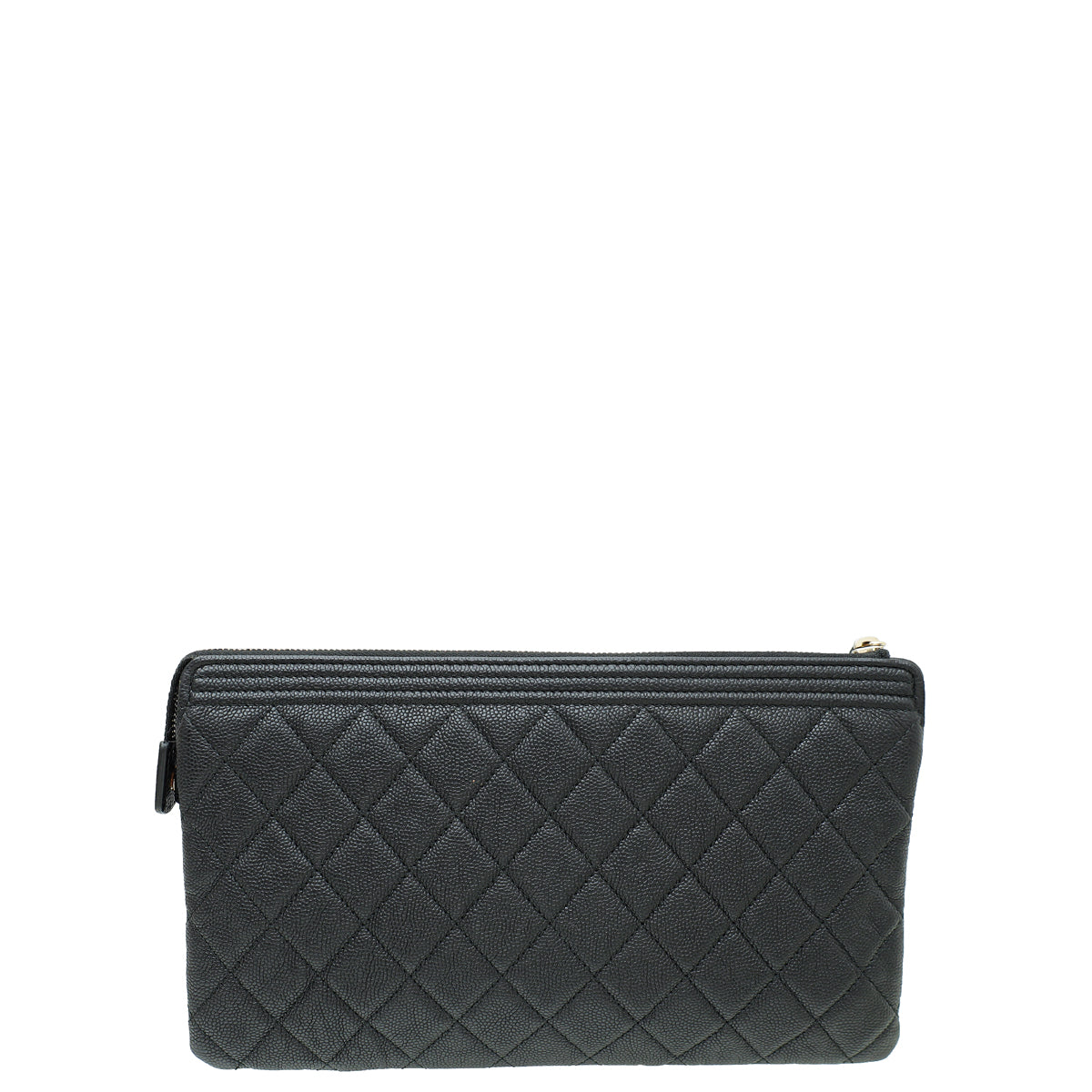 large chanel le boy clutch