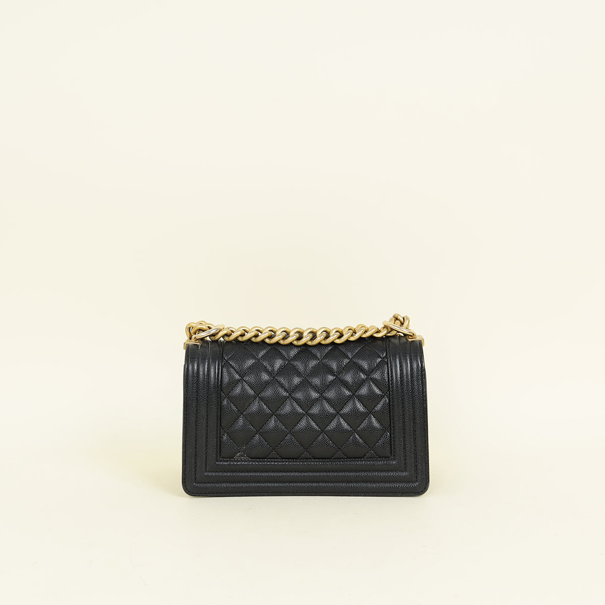 Chanel Black Le Boy Caviar Small Flap Bag – THE CLOSET