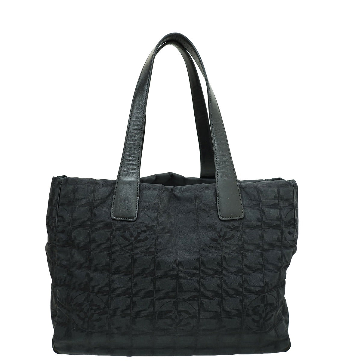 Chanel Black CC Travel Line Tote Bag – THE CLOSET