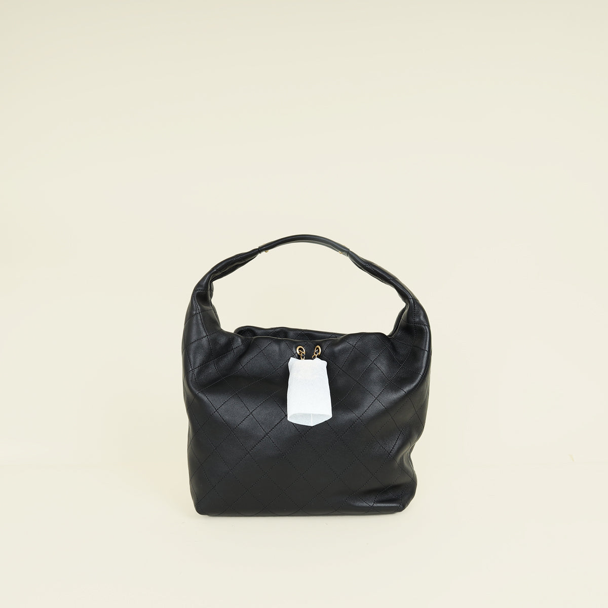 Chanel Black CC Hobo Large Bag – THE CLOSET