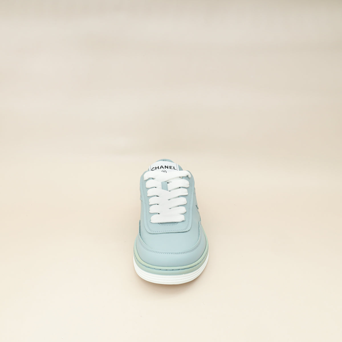 Chanel Light Blue CC Sneaker 38.5 – THE CLOSET