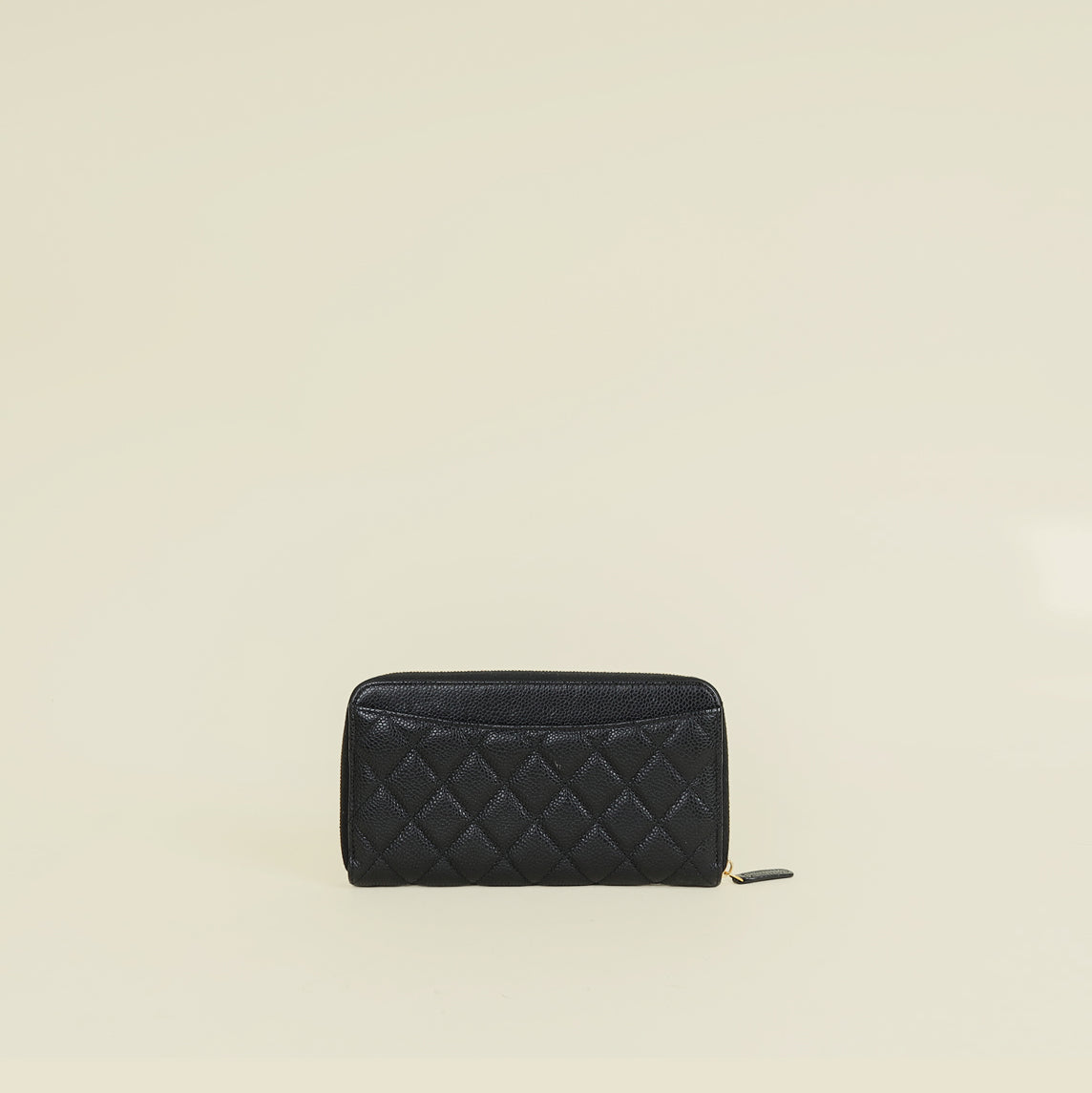 Chanel Black Classic Zipped Long Wallet – THE CLOSET