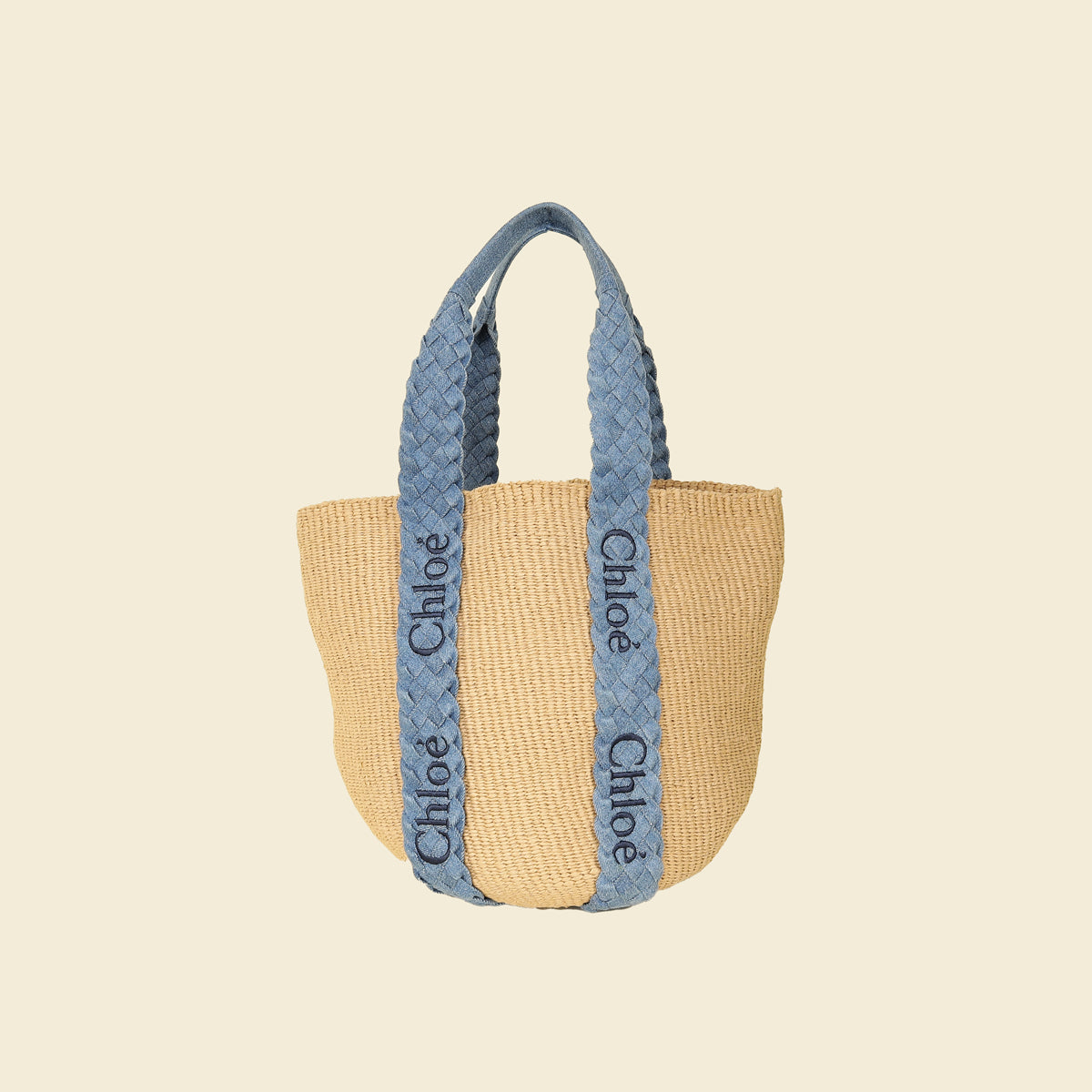 Chloe Blue x Mifuko Large Woody Basket Bag – THE CLOSET