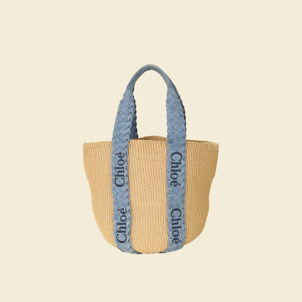 Chloe Blue x Mifuko Large Woody Basket Bag – THE CLOSET