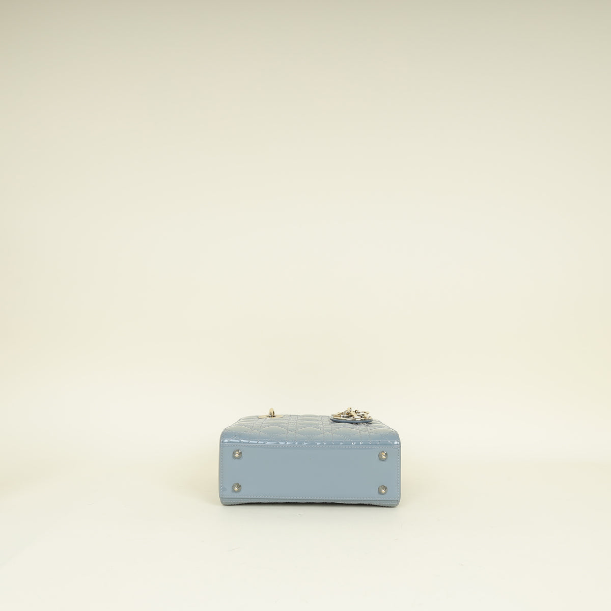 Christian Dior Slate Blue Lady Dior Small Bag – THE CLOSET