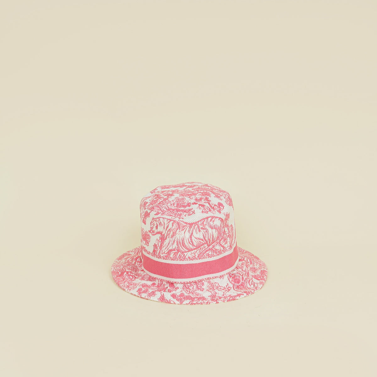 Authentic Dior logo Bob hat hat cotton pink Christian Dior Diorissimo Newsboy Cap - Pink Hats  main image 3