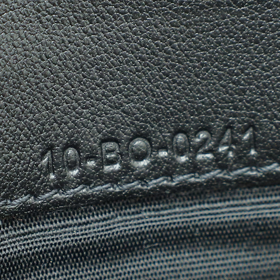 Christian Dior Black Oblique Saddle double Crossbody Wallet
