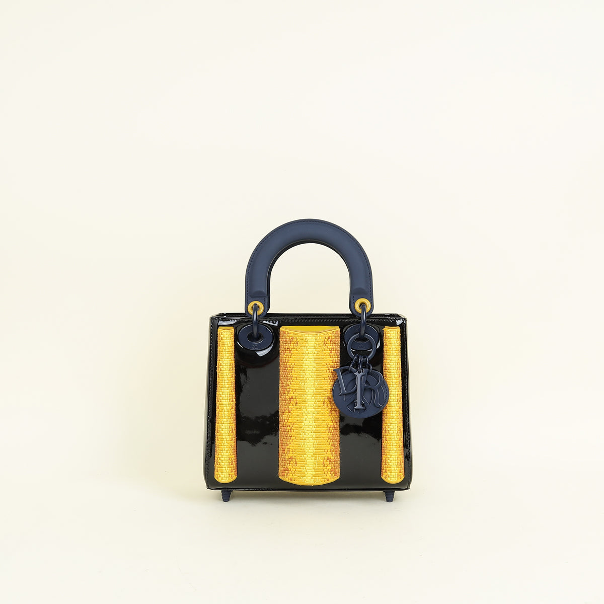 Christian Dior Tricolor L.E Zhenya Machneva's Lady Art 7 Small Bag