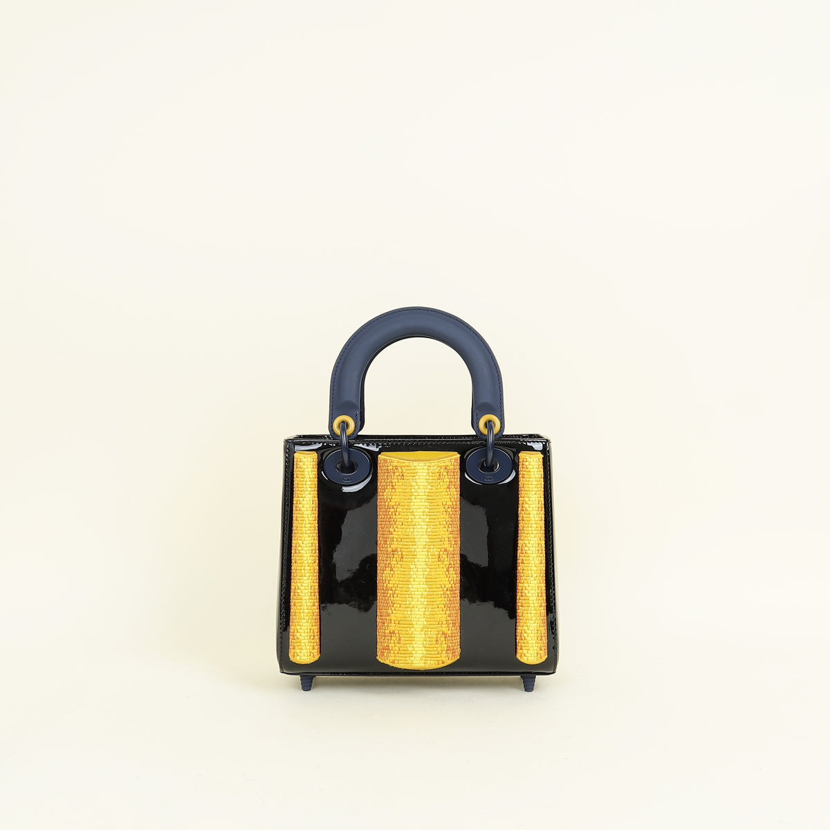 Christian Dior Tricolor L.E Zhenya Machneva's Lady Art 7 Small Bag