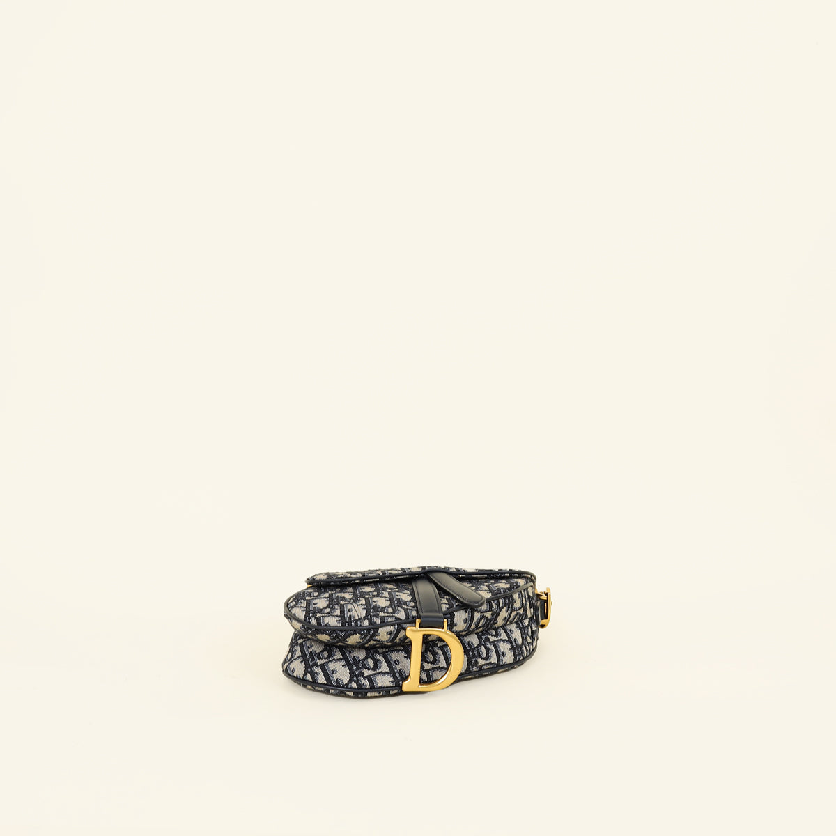 Christian Dior Navy Blue Oblique Saddle Mini Bag – THE CLOSET