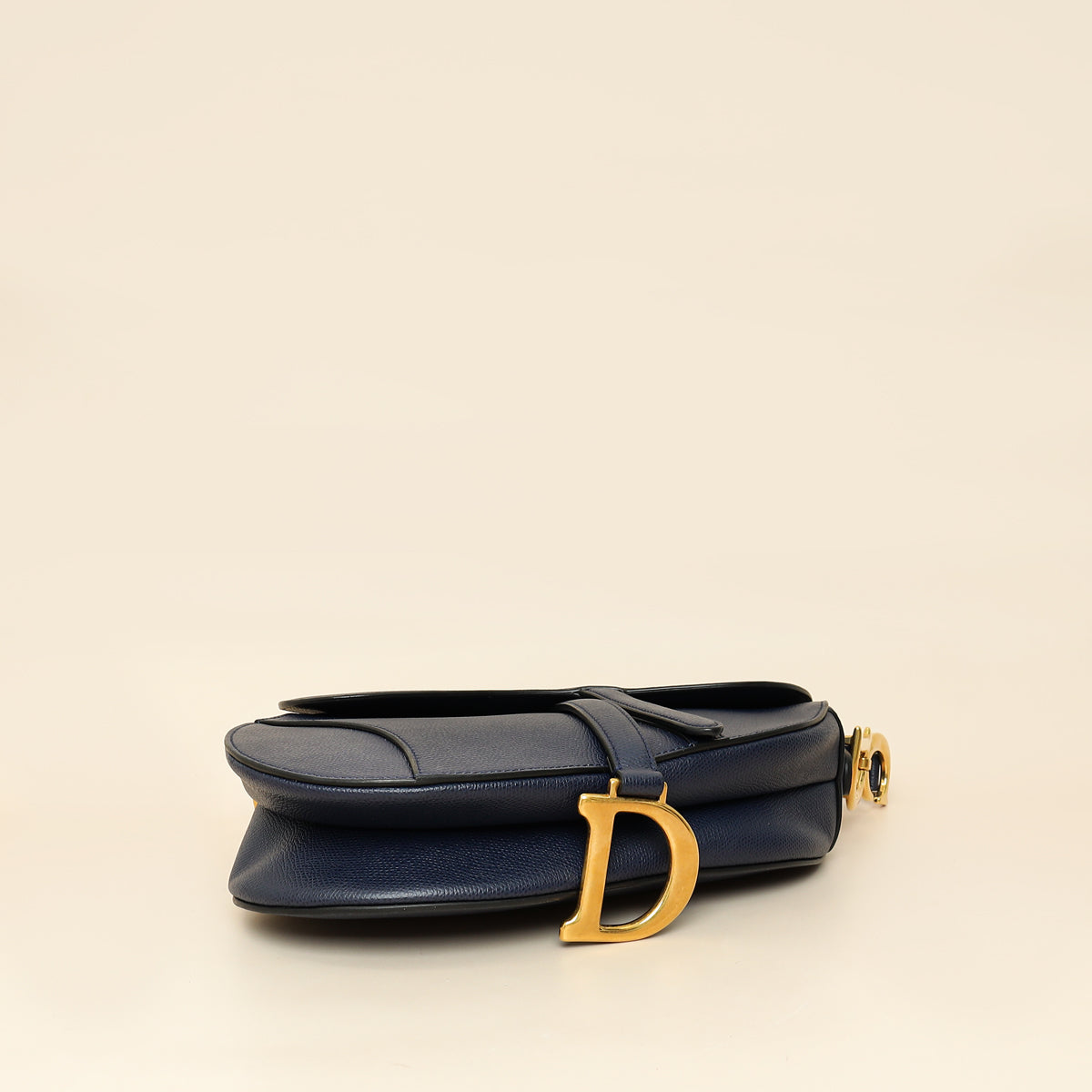 Christian Dior Navy Saddle Medium Bag – THE CLOSET
