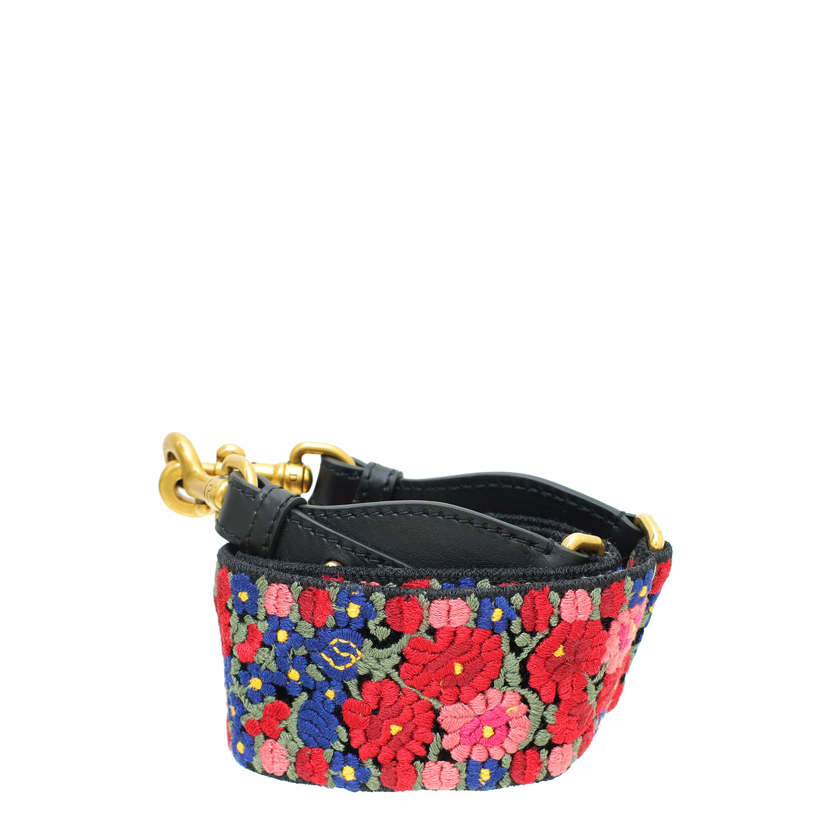 Christian Dior Multicolor Jacquard Floral Embroidered Bag  display picture 1