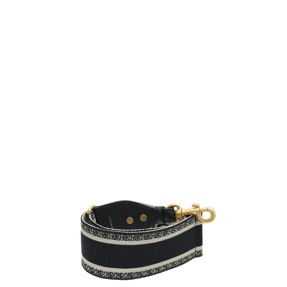 Christian Dior Bicolor CHRISTIAN DIOR' Embroidery Wide Strap – THE
