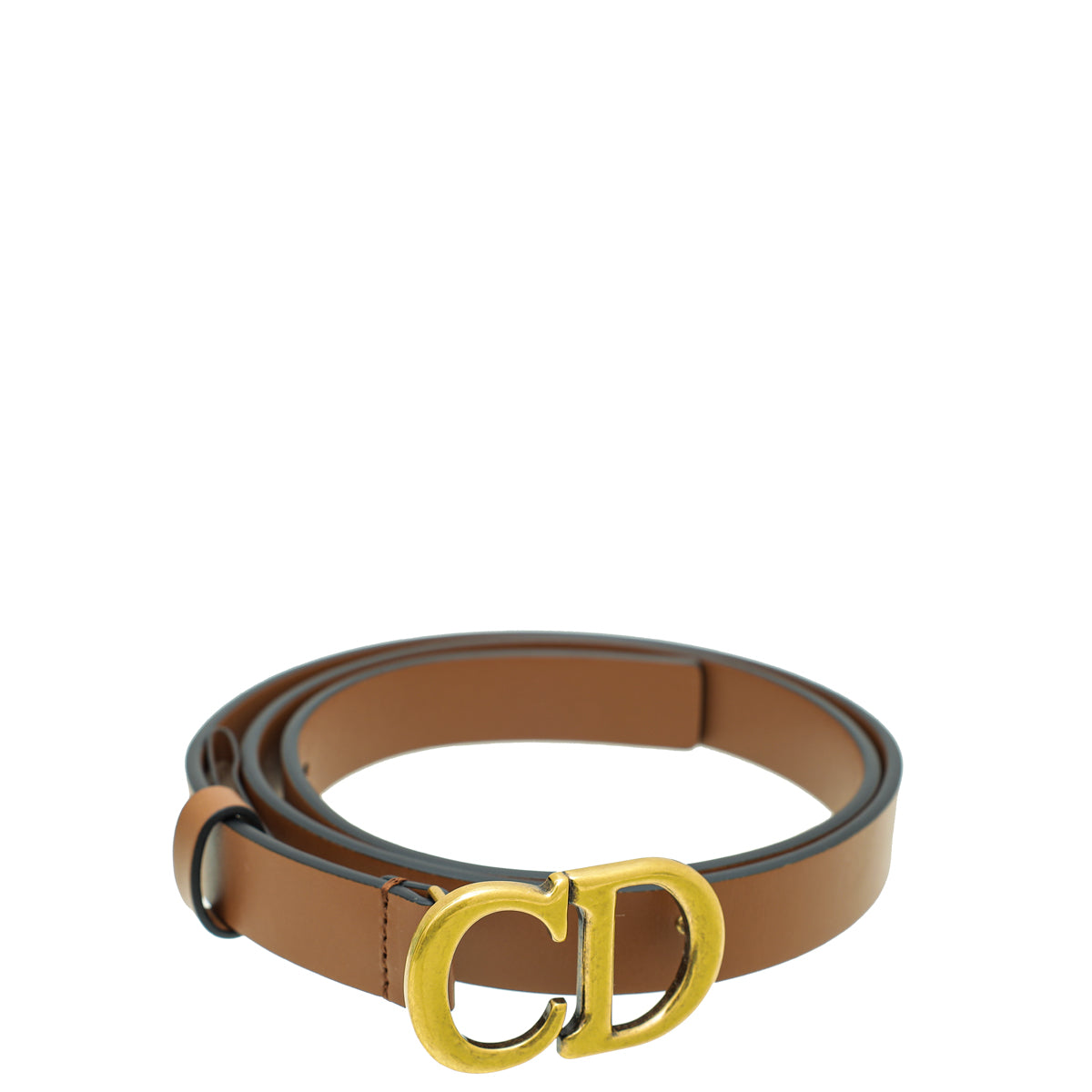 Christian Dior Brown CD Saddle Belt – THE CLOSET