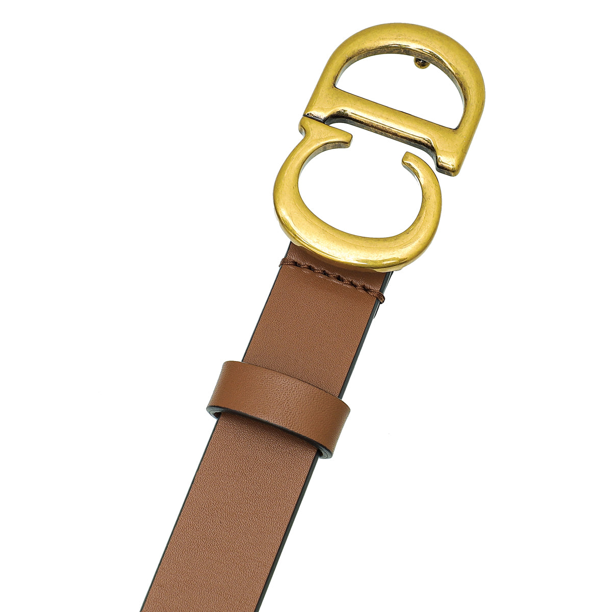 Christian Dior Brown CD Saddle Belt – THE CLOSET