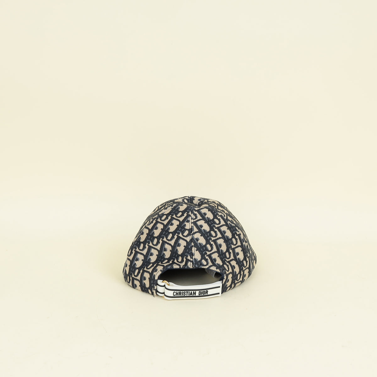 Christian Dior Navy Blue Oblique D-Player Cap | Pre-Owned The