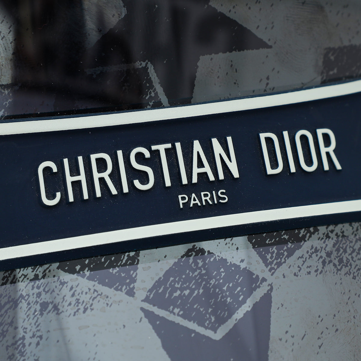 Dior Star Patterned Visor Christian Dior Toile Star Logo Visor White – STYLISHTOP main image 2