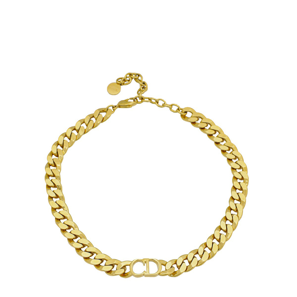 Christian Dior Gold 30 Montaigne Necklace