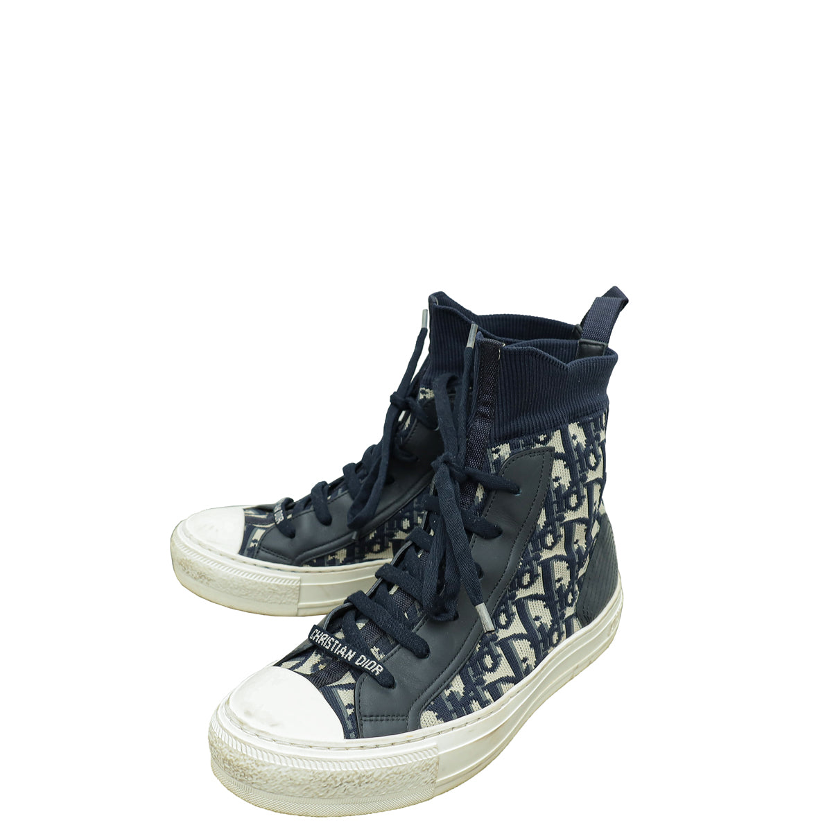dior high tops navy