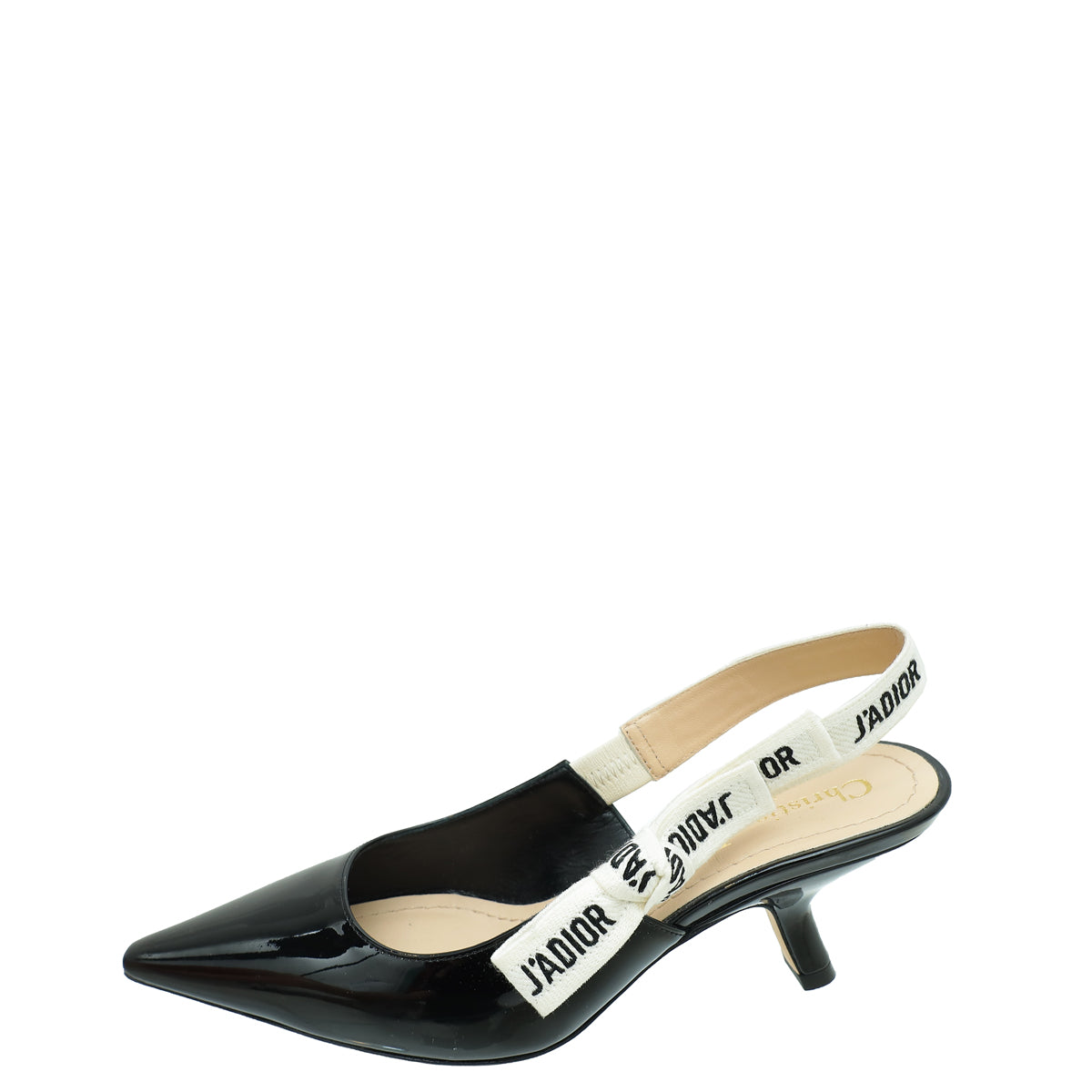 Christian Dior Black J'adior Slingback Pump 34 – THE CLOSET