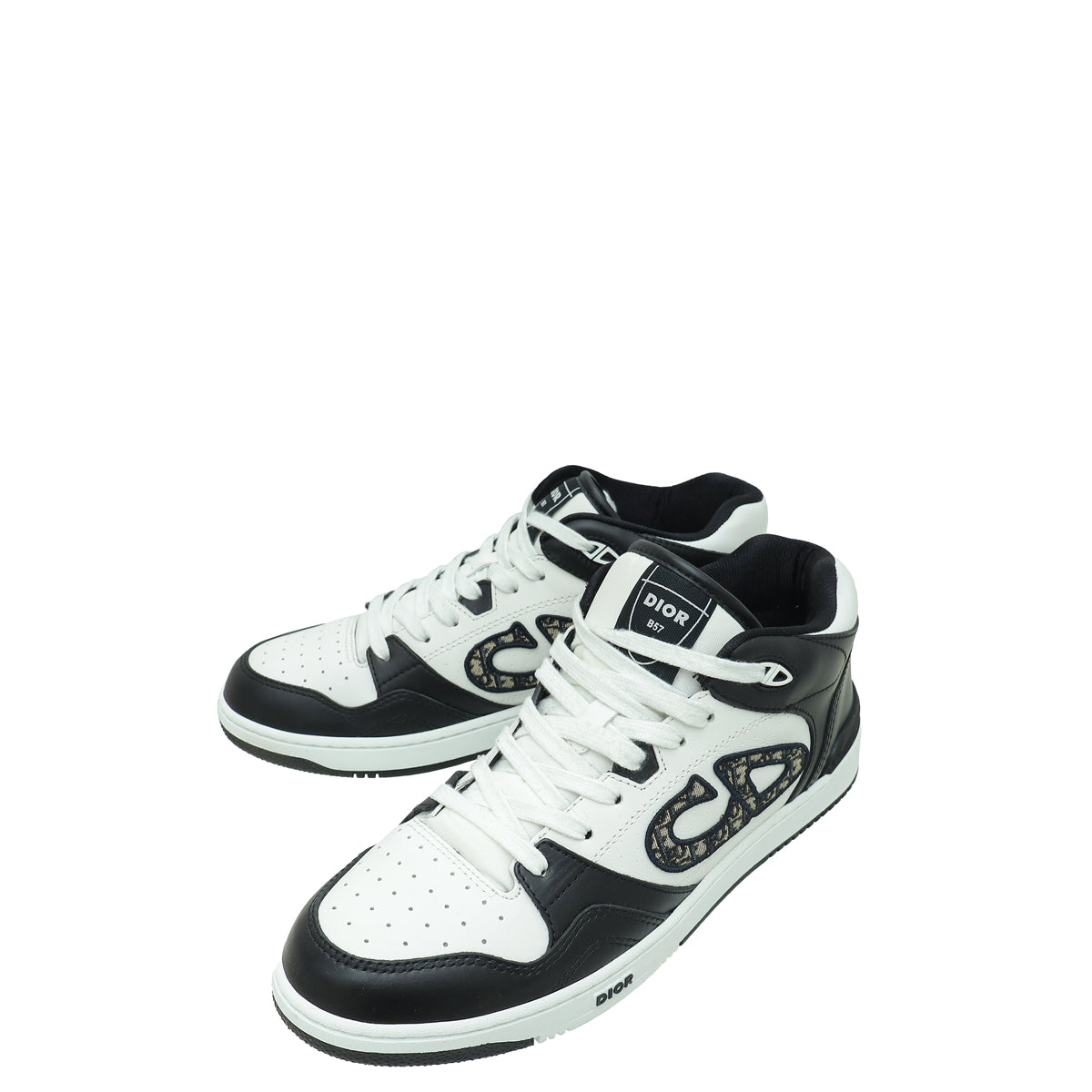 Christian Dior Bicolor B57 Mid Top Sneaker 43 – THE CLOSET
