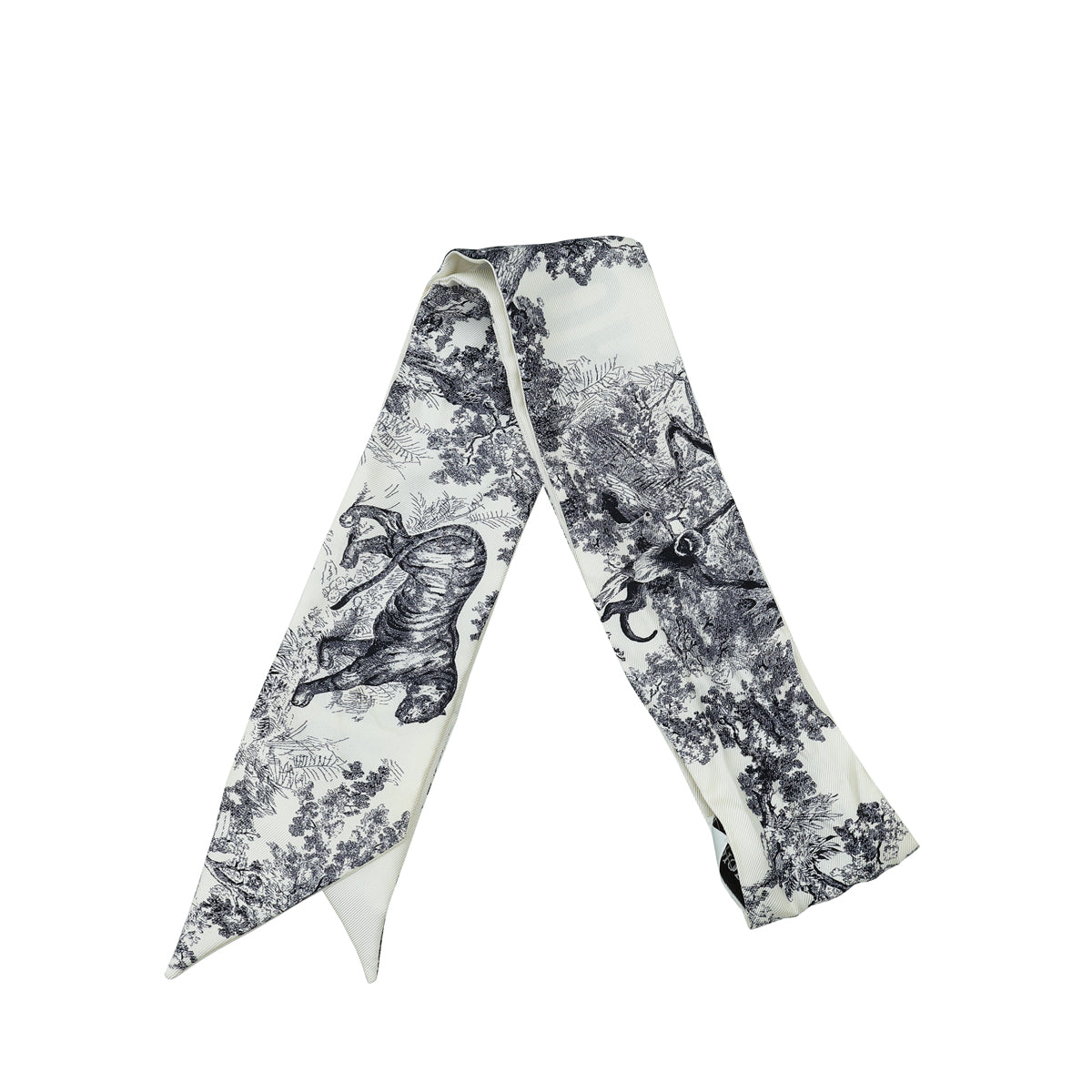 Christian Dior Bicolor Toile de Jouy Sauvage Mitzah Twilly – THE