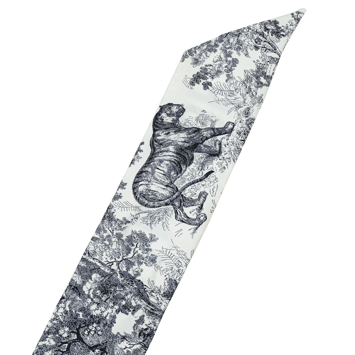 Christian Dior Bicolor Toile de Jouy Sauvage Mitzah Twilly – THE