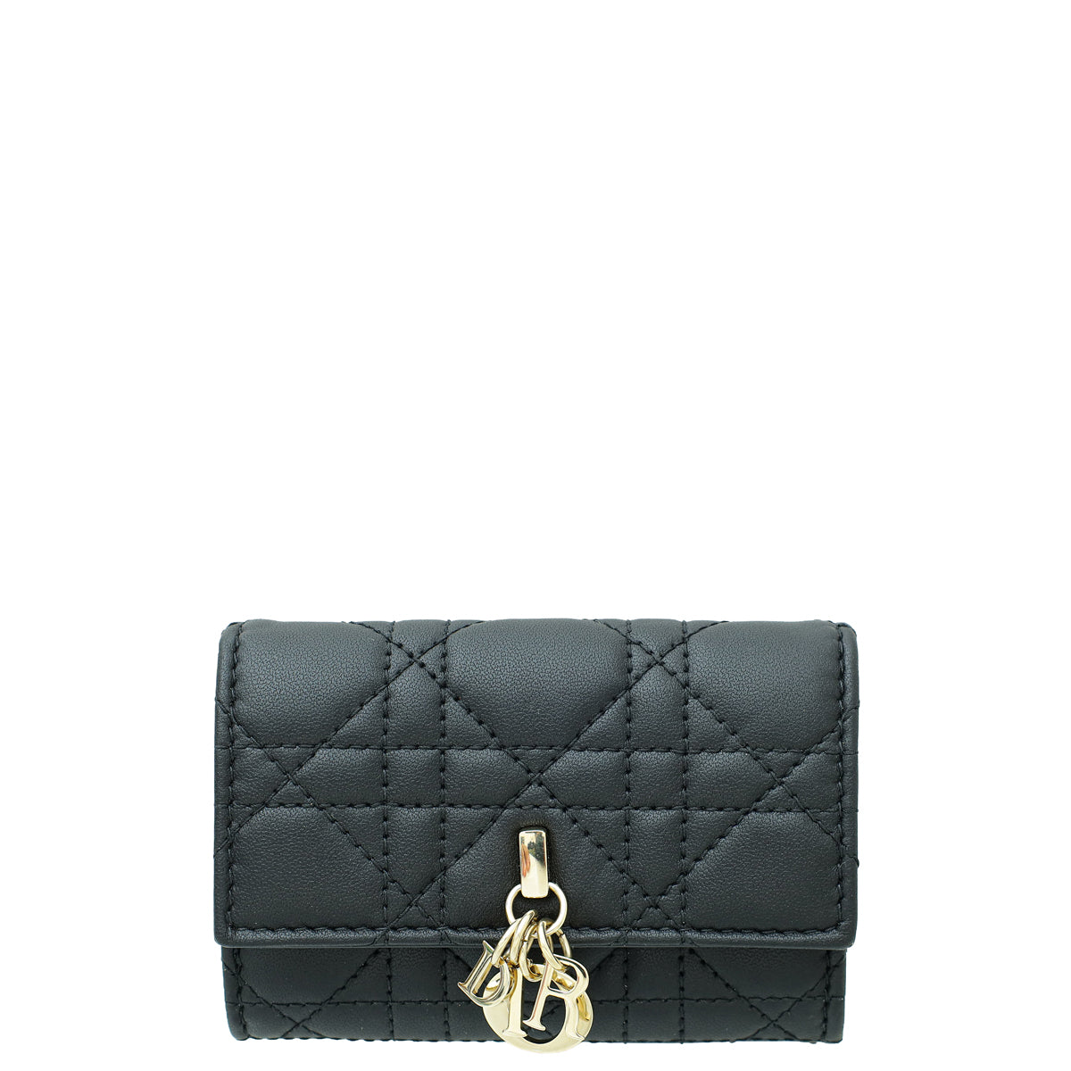 Christian Dior Black My Dior Glycine Cannage Wallet – THE CLOSET