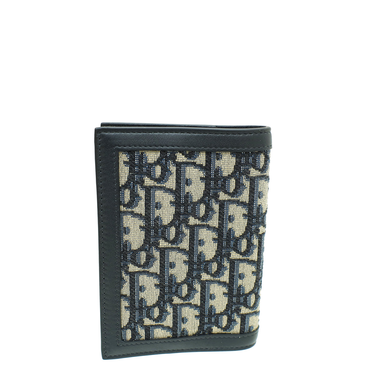 Christian Dior Navy Blue Oblique Passport Cover – THE CLOSET